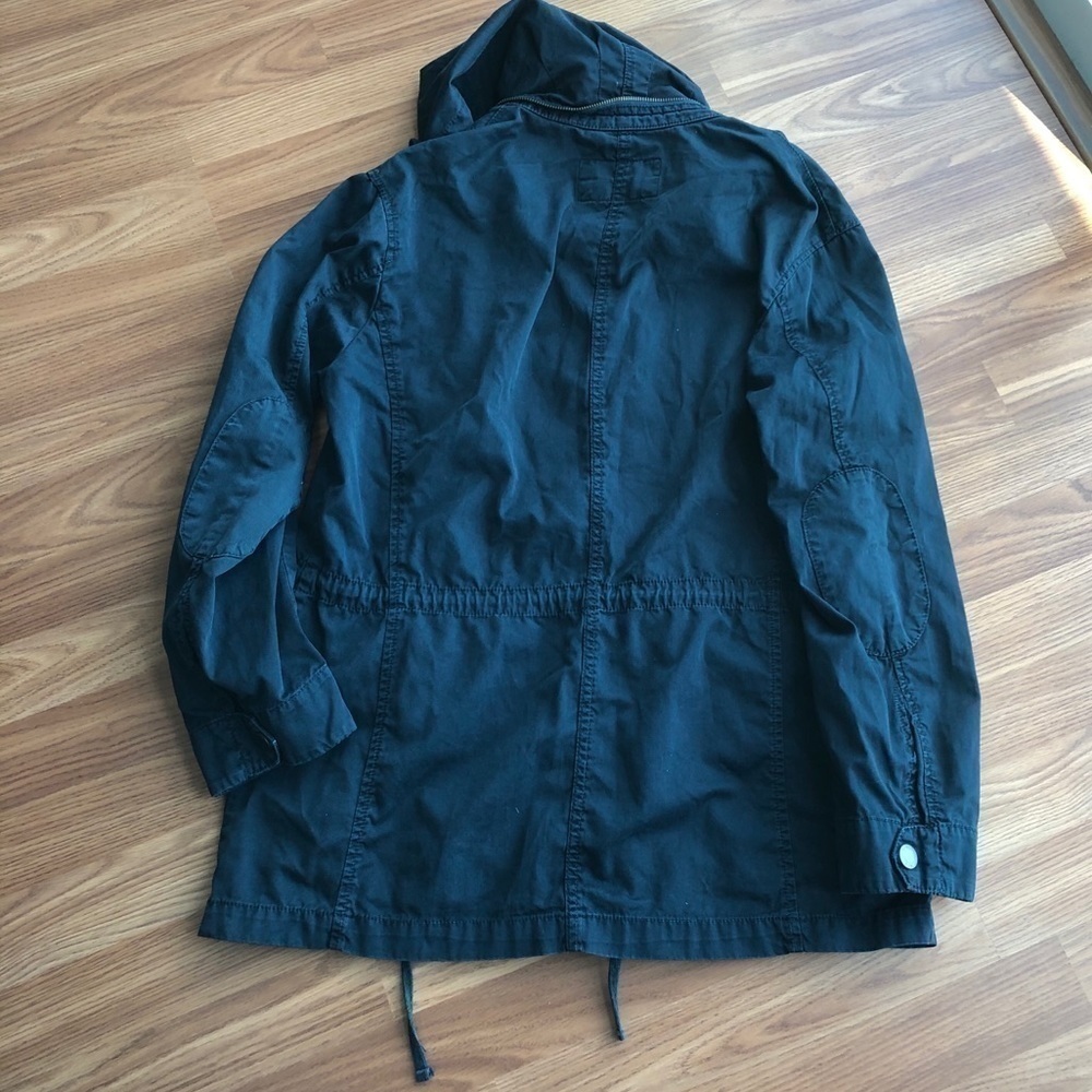 Vince Navy Coastal Zip Up Utility Jacket Size M - Picture 10 of 16